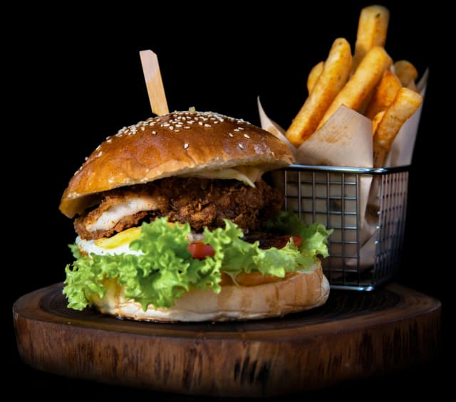 Fried Chicken Burger